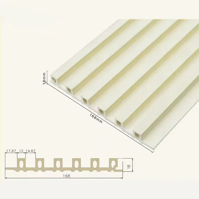 168 Hollow 6-Grid Fluted Panel